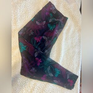 Lularoe TC2 Butterfly Leggings